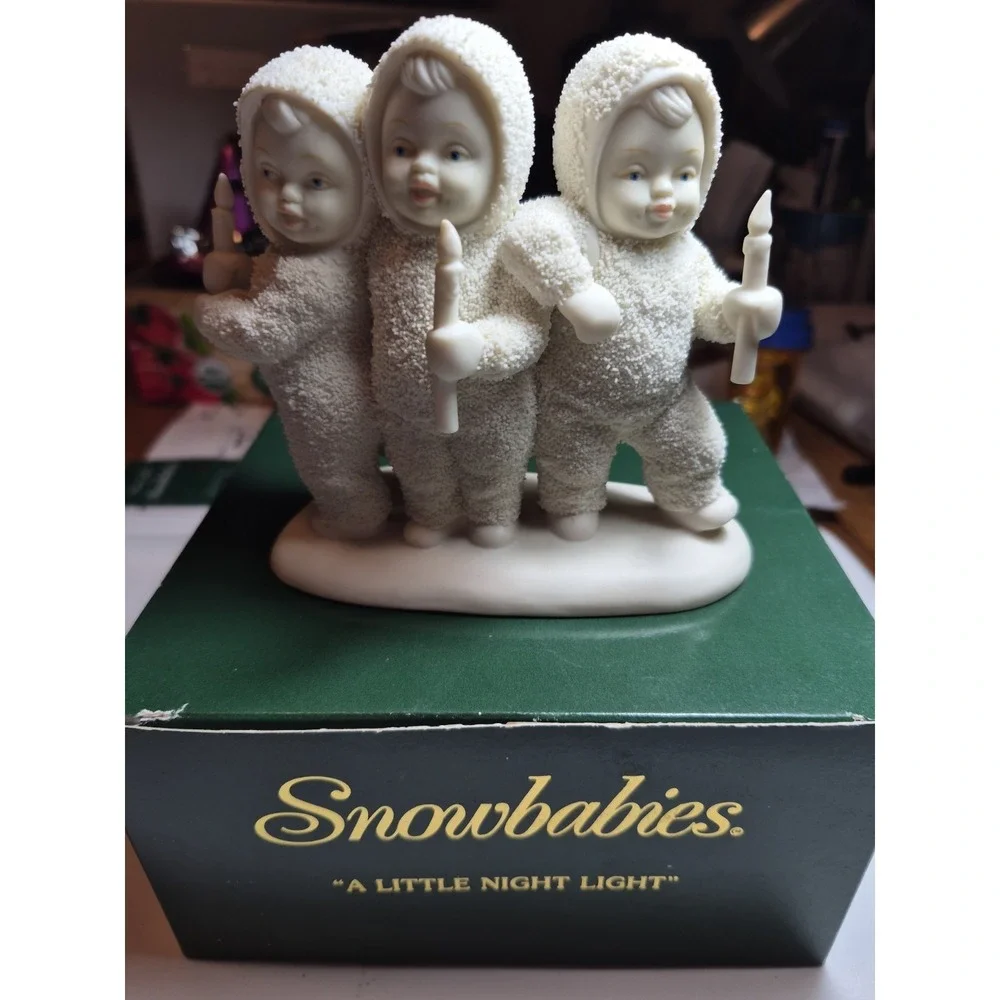 Department 56 Snowbabies A Little Night Light Figurine!!